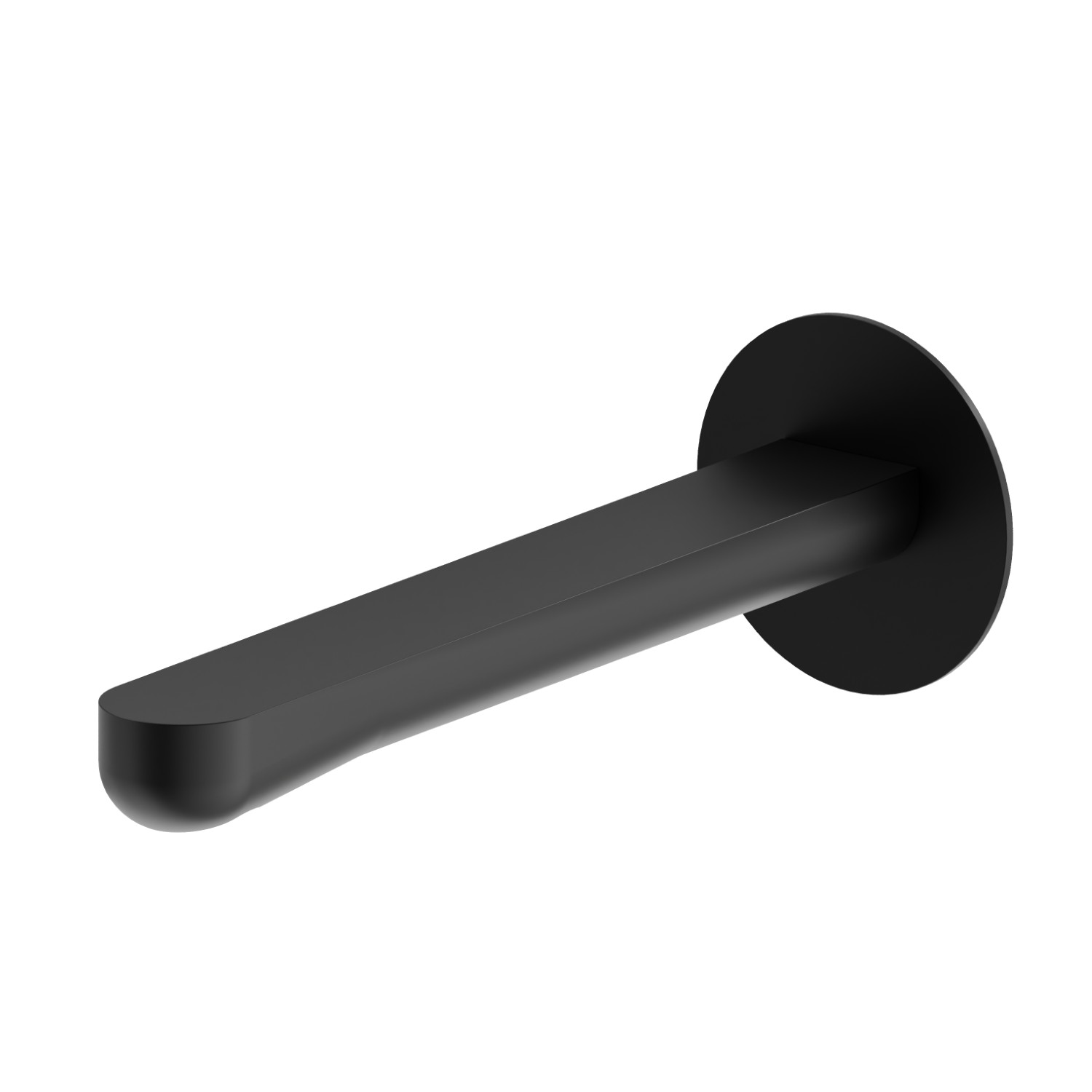 Wall spout for basin group with 1/2” connection - finish Matt Black