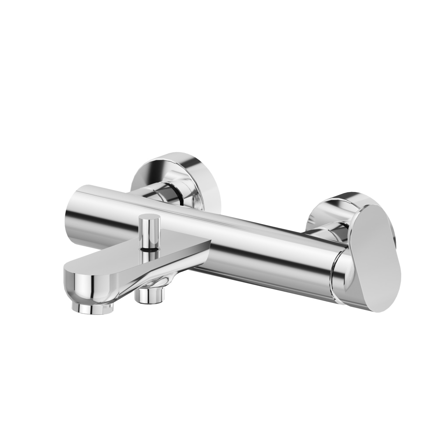 Single lever exposed bath mixer automatic diverter bath/shower set - finish Chrome