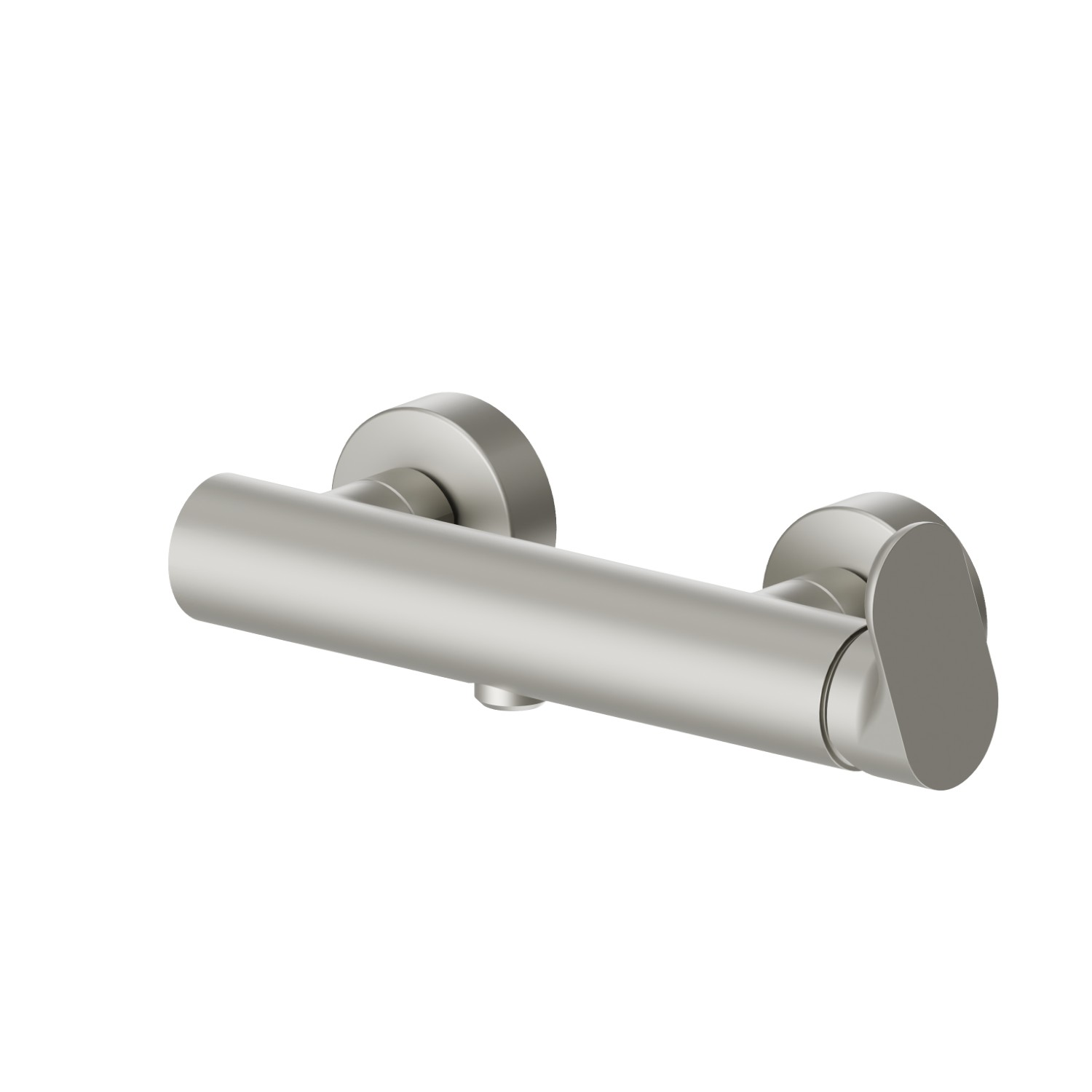 Single lever exposed shower mixer - finish Titanium Satin