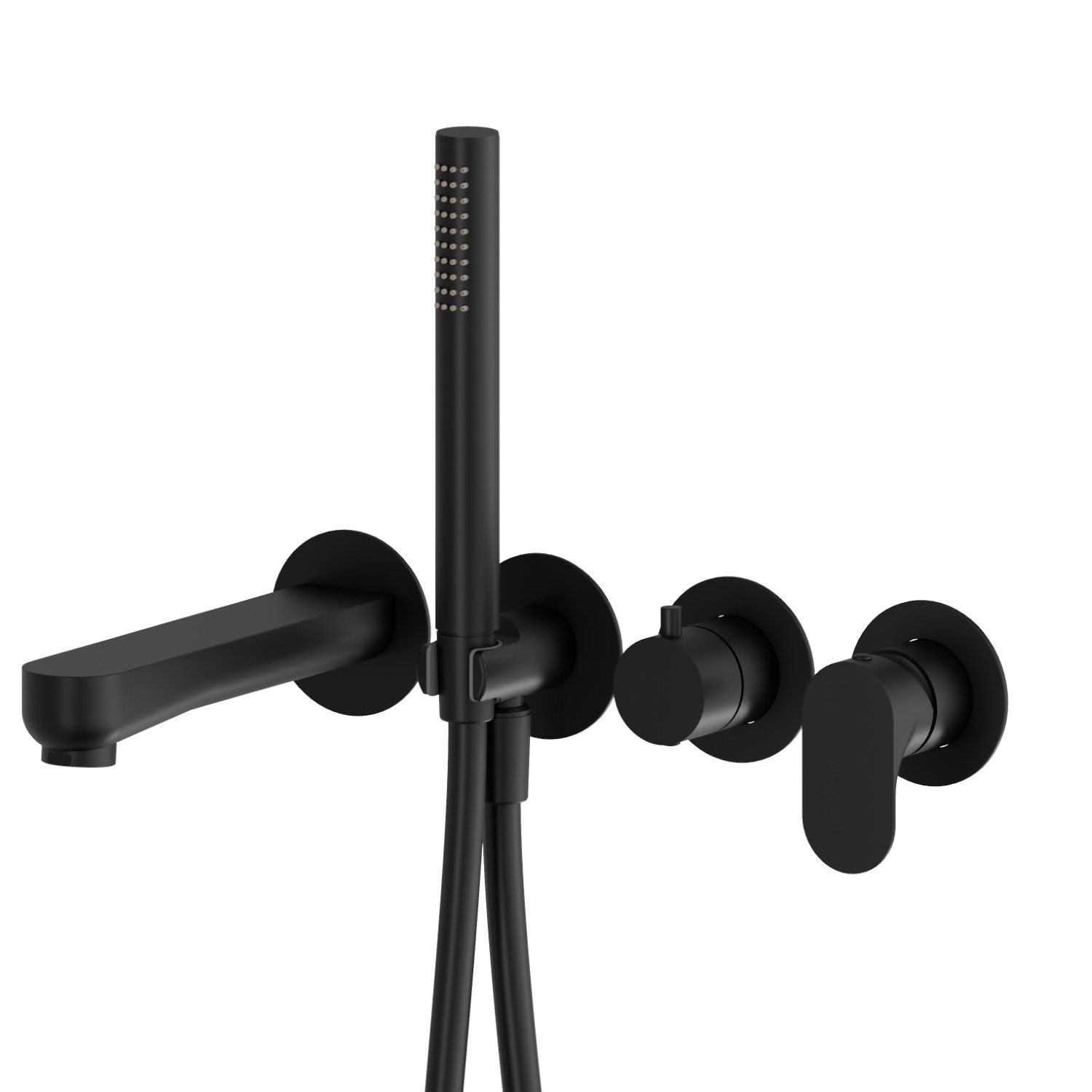 Bath group. Ø70 - finish Matt Black
