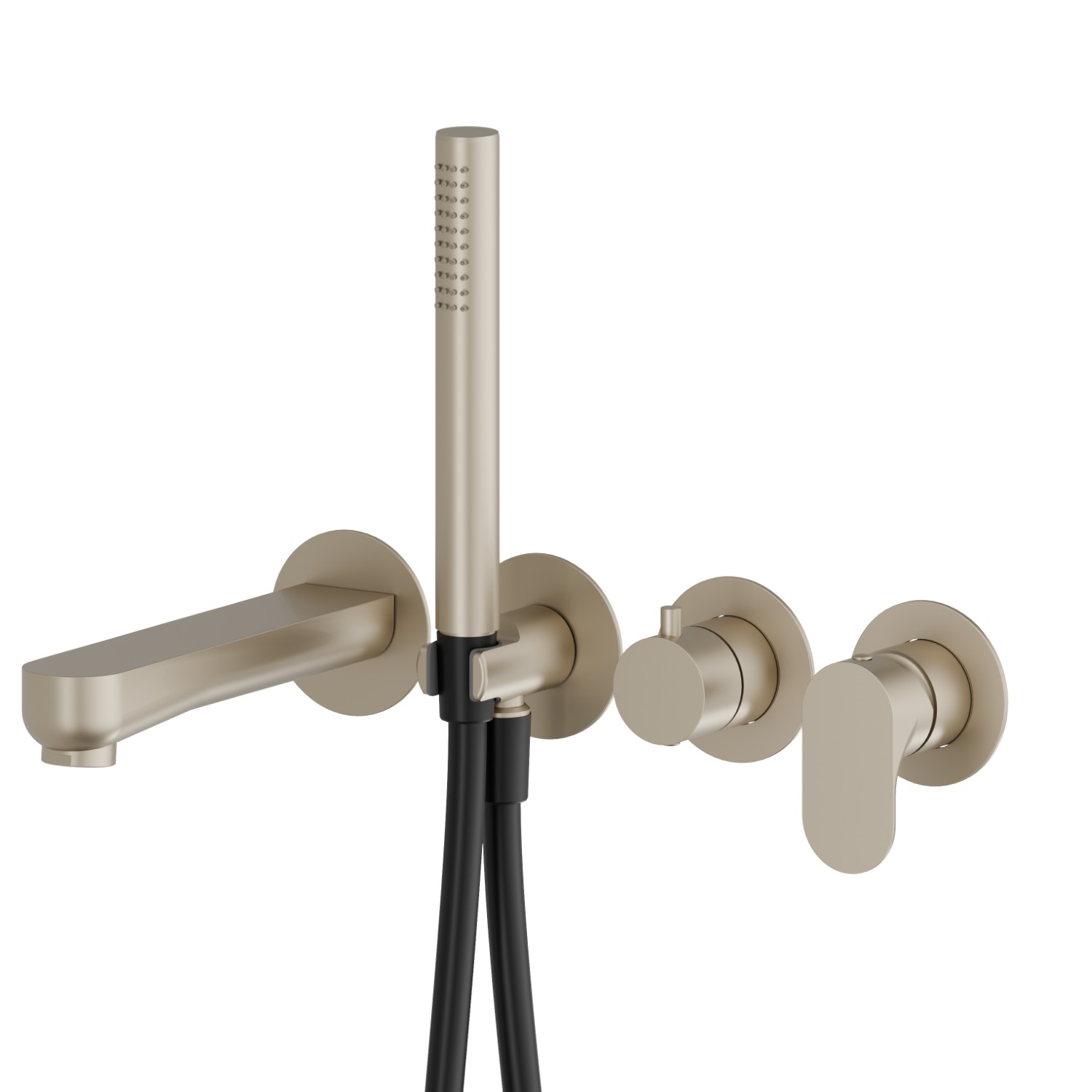 Bath group. Ø70 - finish Gold Satin
