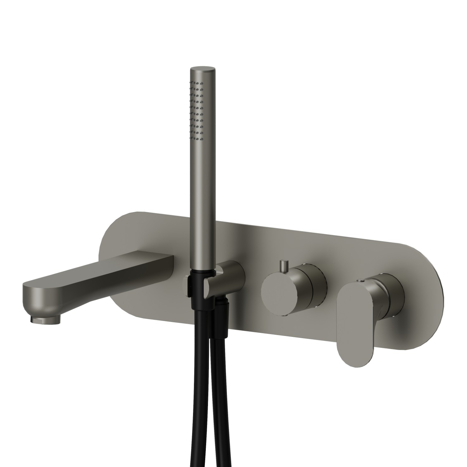 Bath group - finish Titanium Satin