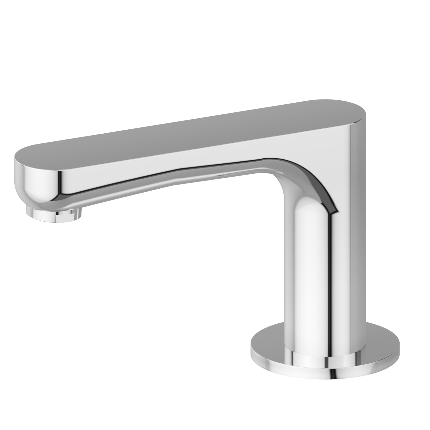 Bec de baignoire sur plan - finition Chrome