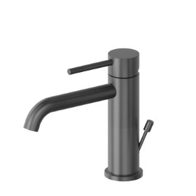 Single lever basin mixer - finish PVD Brushed Gun Metal