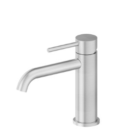 Single lever basin mixer - finish Stainless Steel