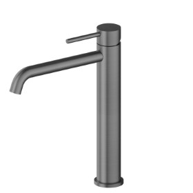 Mitigeur lavabo pour vasque à poser. Version moyenne - finition PVD Brushed Gun Metal