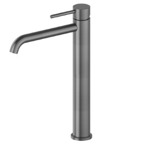 Mitigeur lavabo pour vasque à poser. Version moyenne - finition PVD Brushed Gun Metal