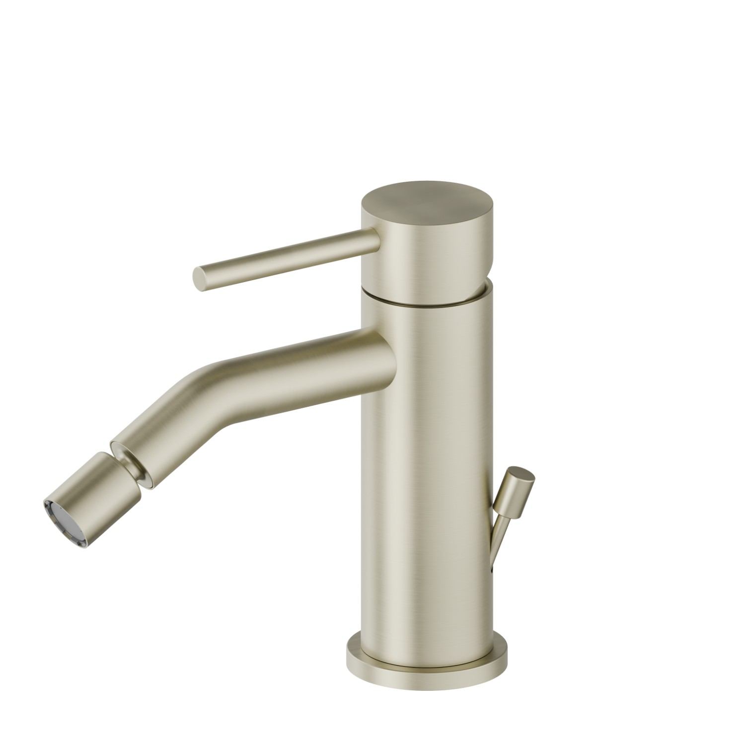 Miscelatore monocomando per bidet - finitura PVD Brushed Pale Gold