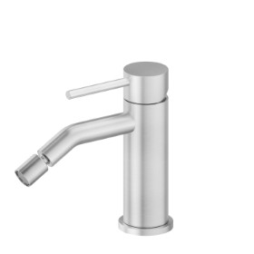 Single lever bidet mixer - finish Stainless Steel