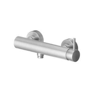 Stainless steel 304 single lever exposed shower mixer - finish Stainless Steel