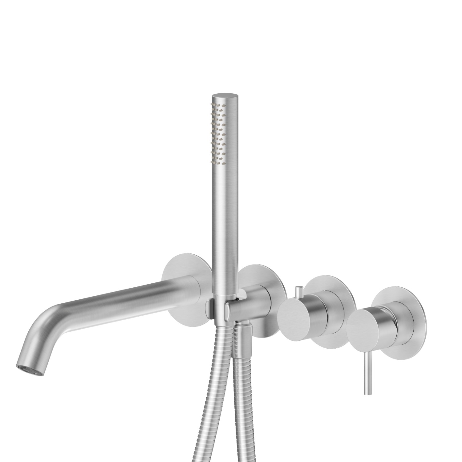Bath group. Ø70 - finish Stainless Steel