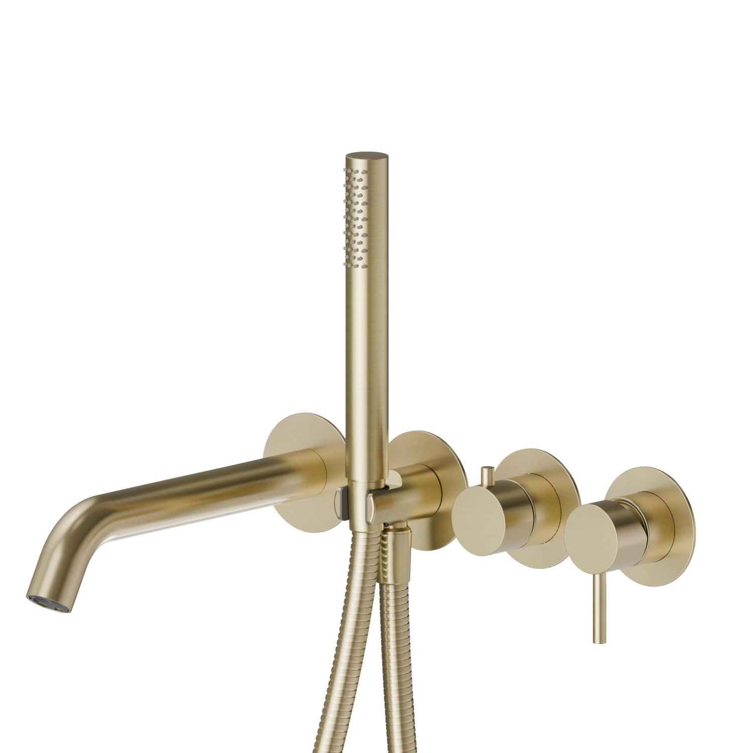 Bath group. Ø70 - finish PVD Brushed Pale Gold