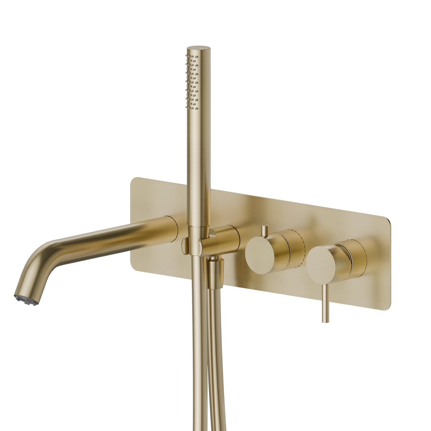 Bath group - finish PVD Brushed Pale Gold