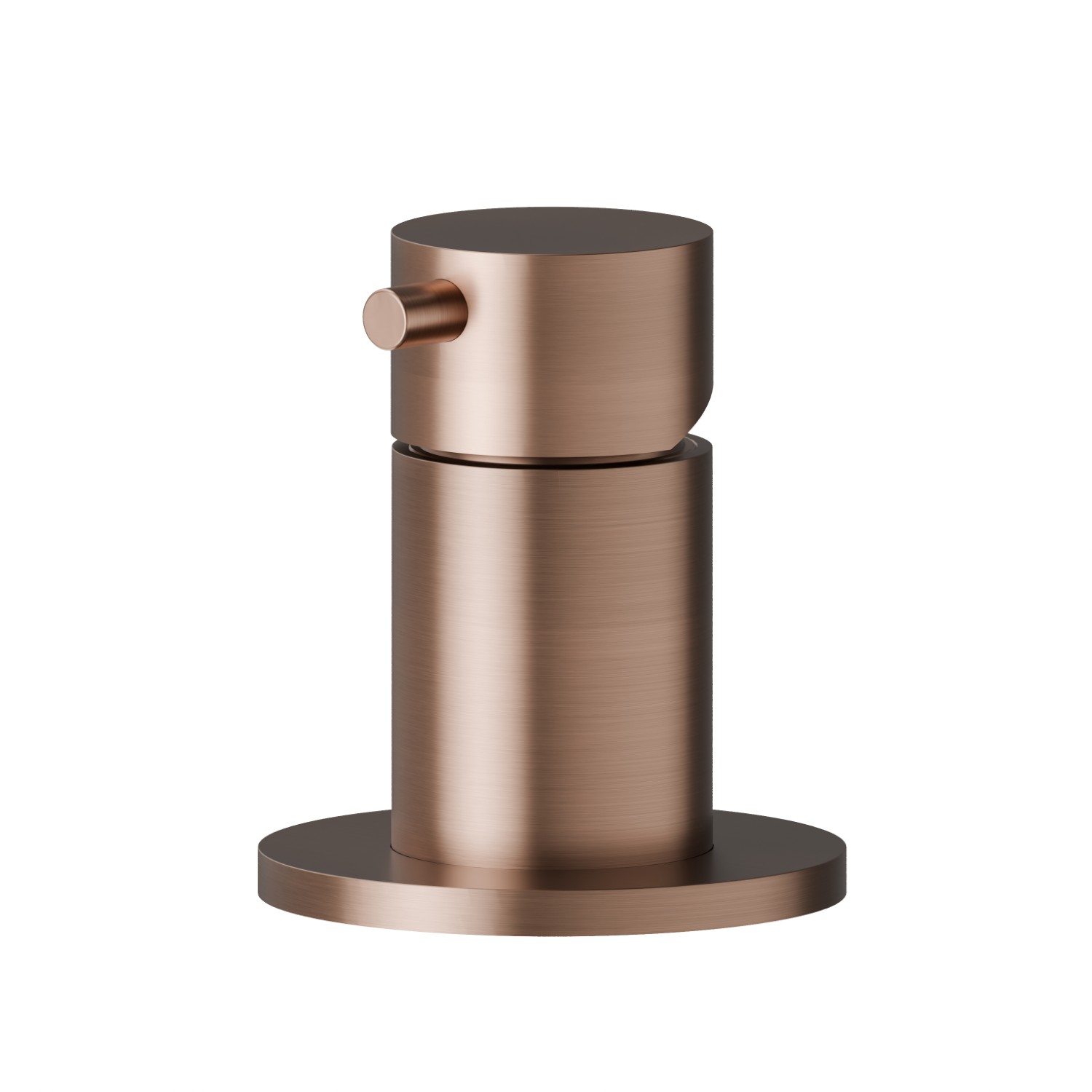 Diverter for deck-mounted set - finish PVD Brushed Copper Bronze