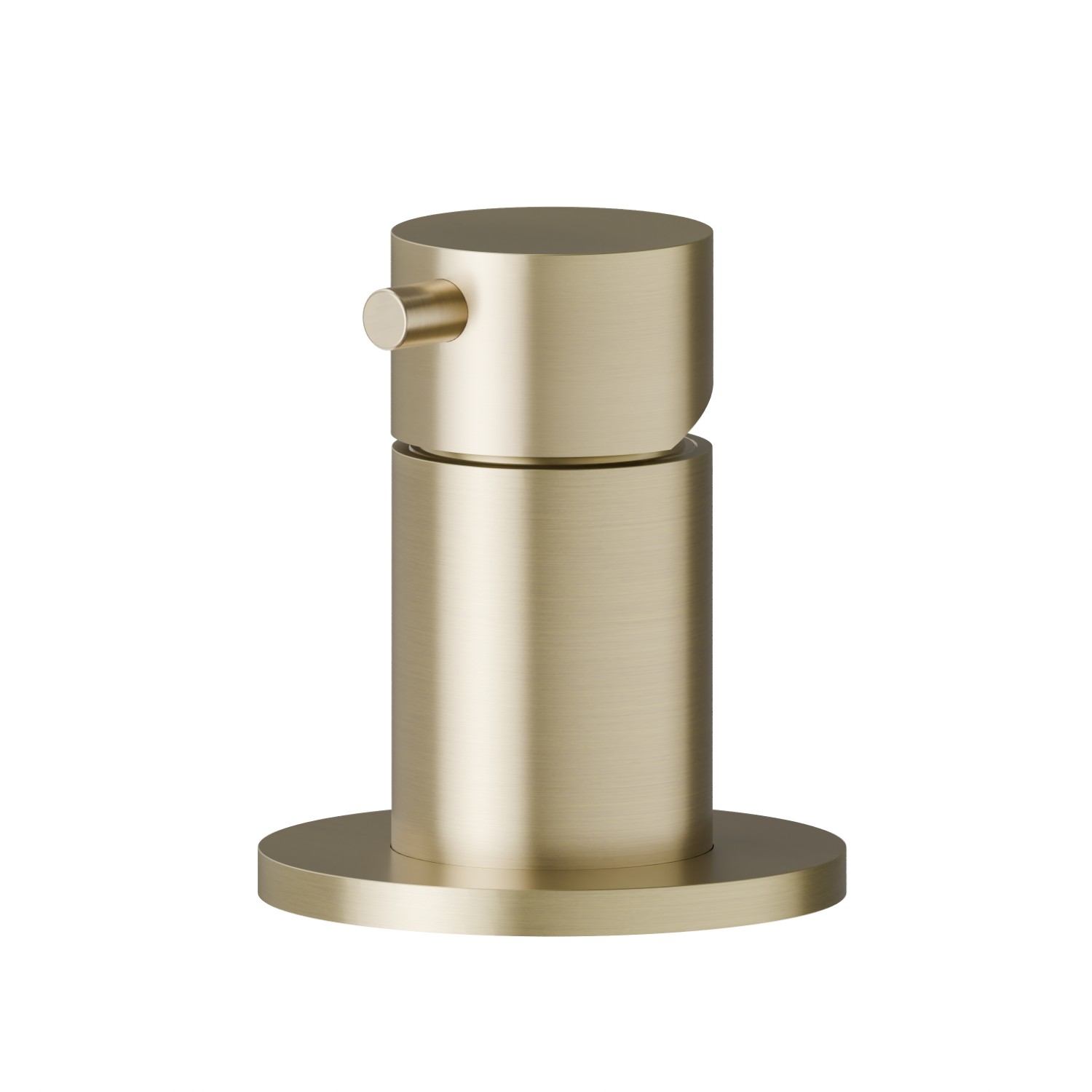 Diverter for deck-mounted set - finish PVD Brushed Pale Gold