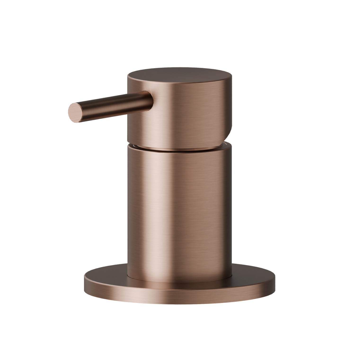 Miscelatore per bordo vasca - finitura PVD Brushed Copper Bronze