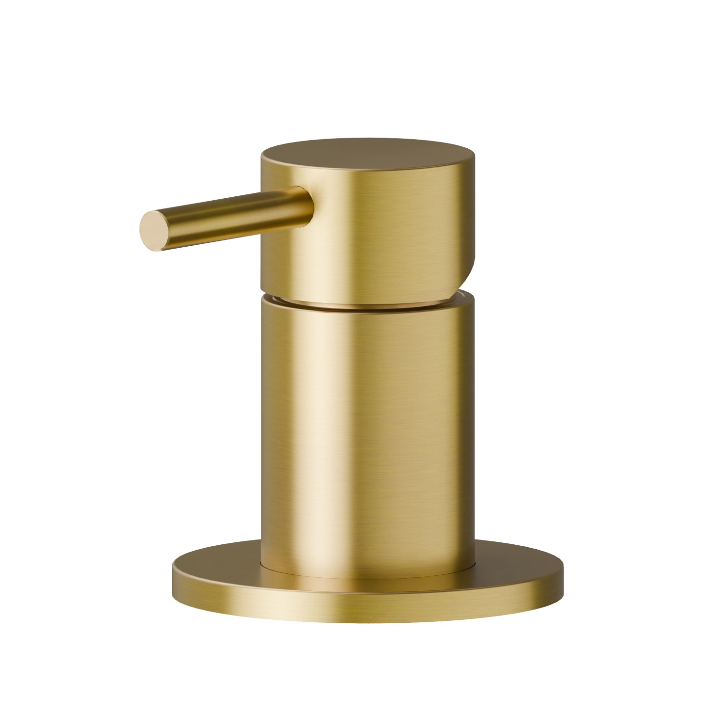 Deck-mounted mixer - finish PVD Brushed Gold