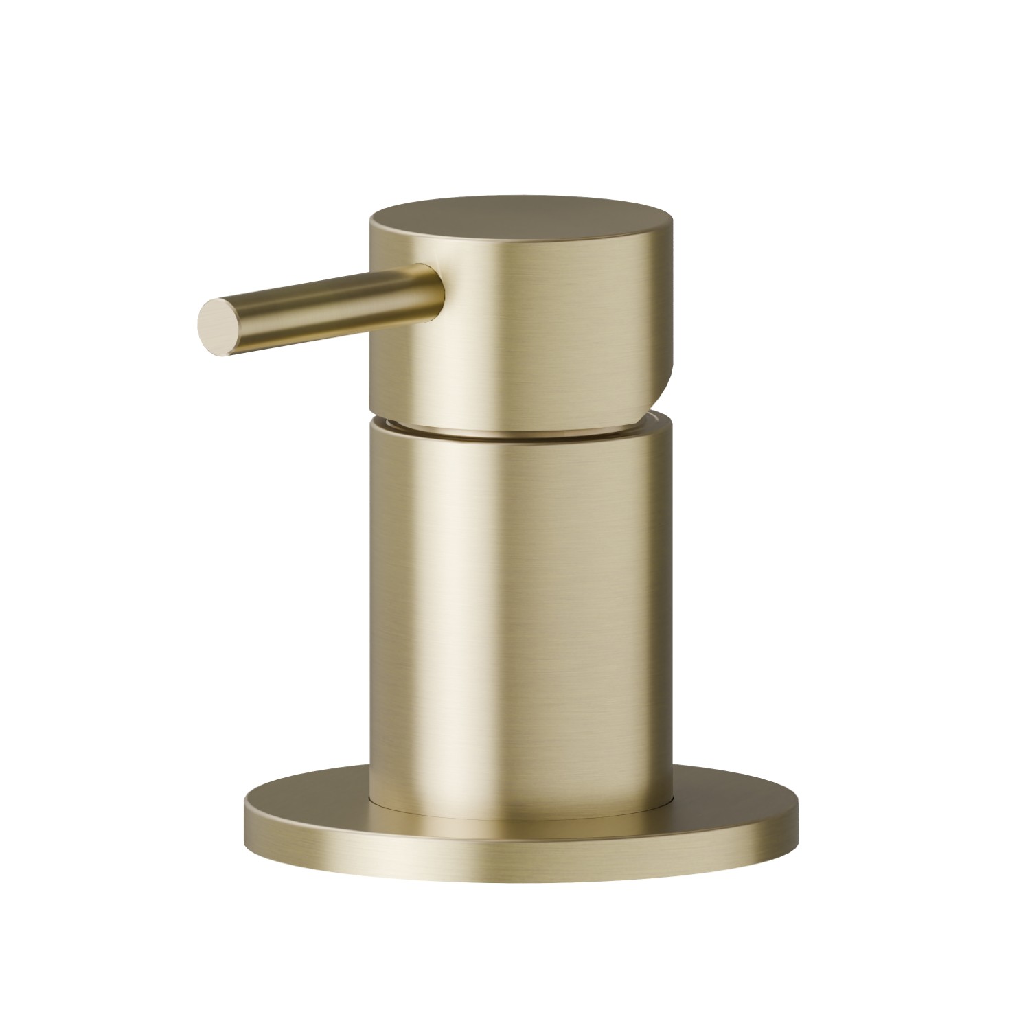 Miscelatore per bordo vasca - finitura PVD Brushed Pale Gold