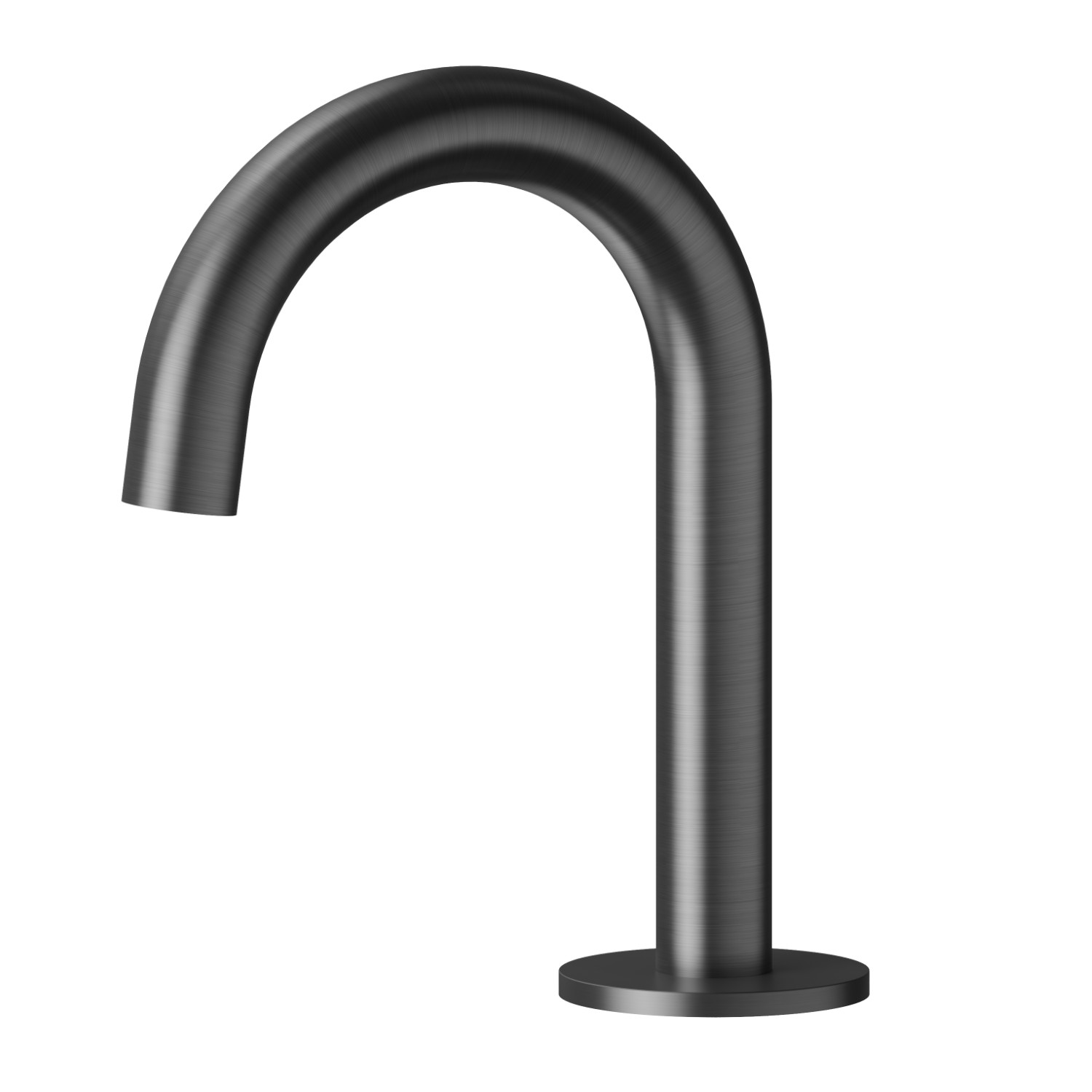 Deck-mounted spout - finish PVD Brushed Gun Metal