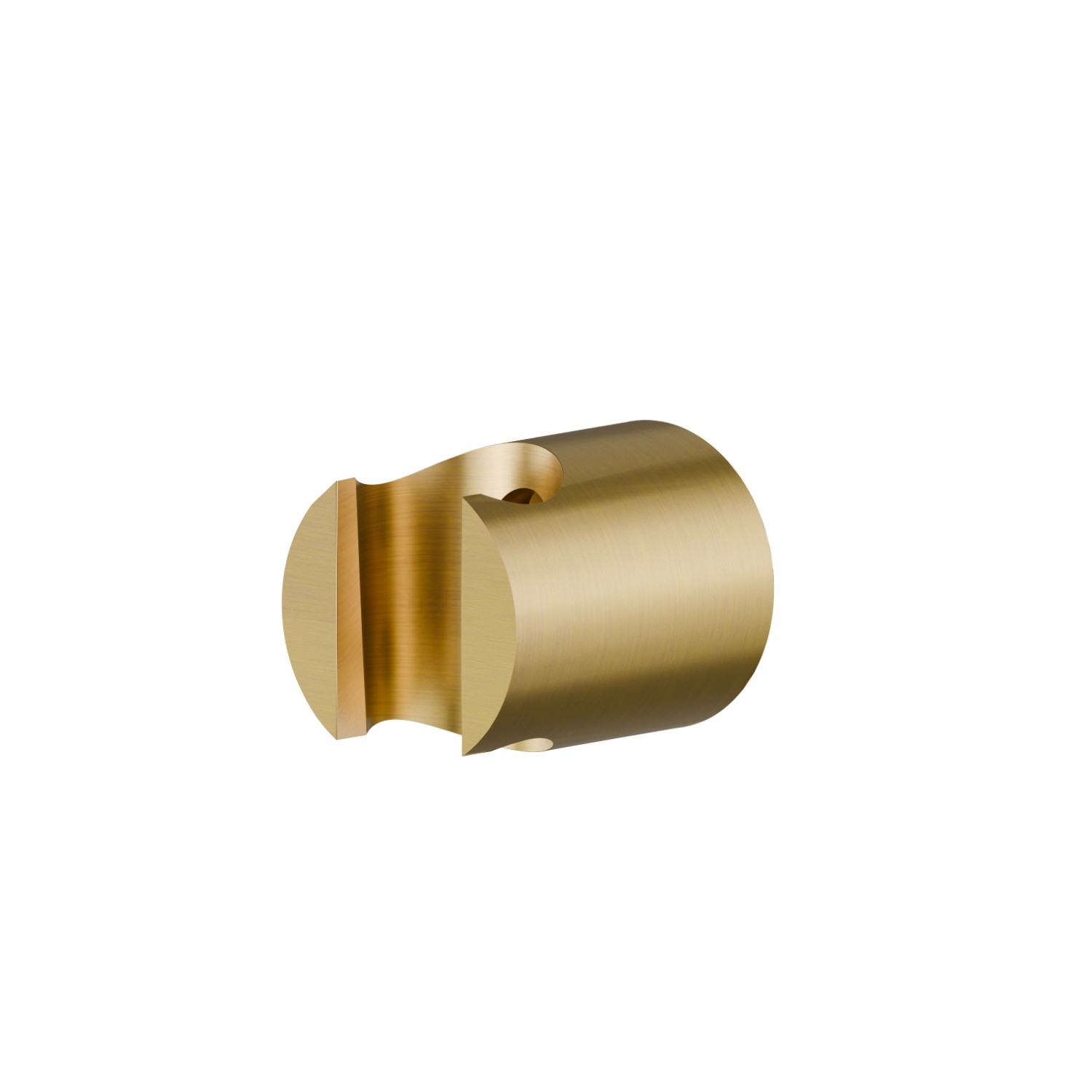 Stainless steel fixed wall shower holder - finish PVD Brushed Gold