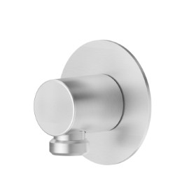 Stainless steel wall union - finish Stainless Steel