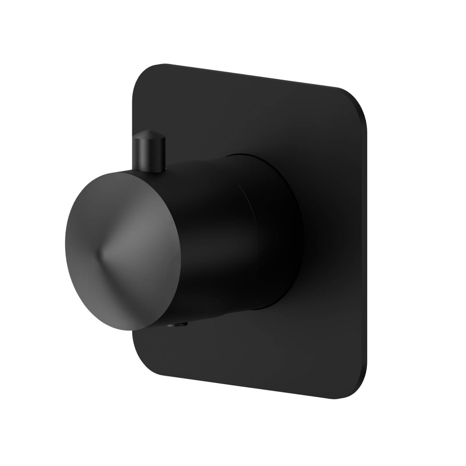 Stop valve. External part - finish Matt Black