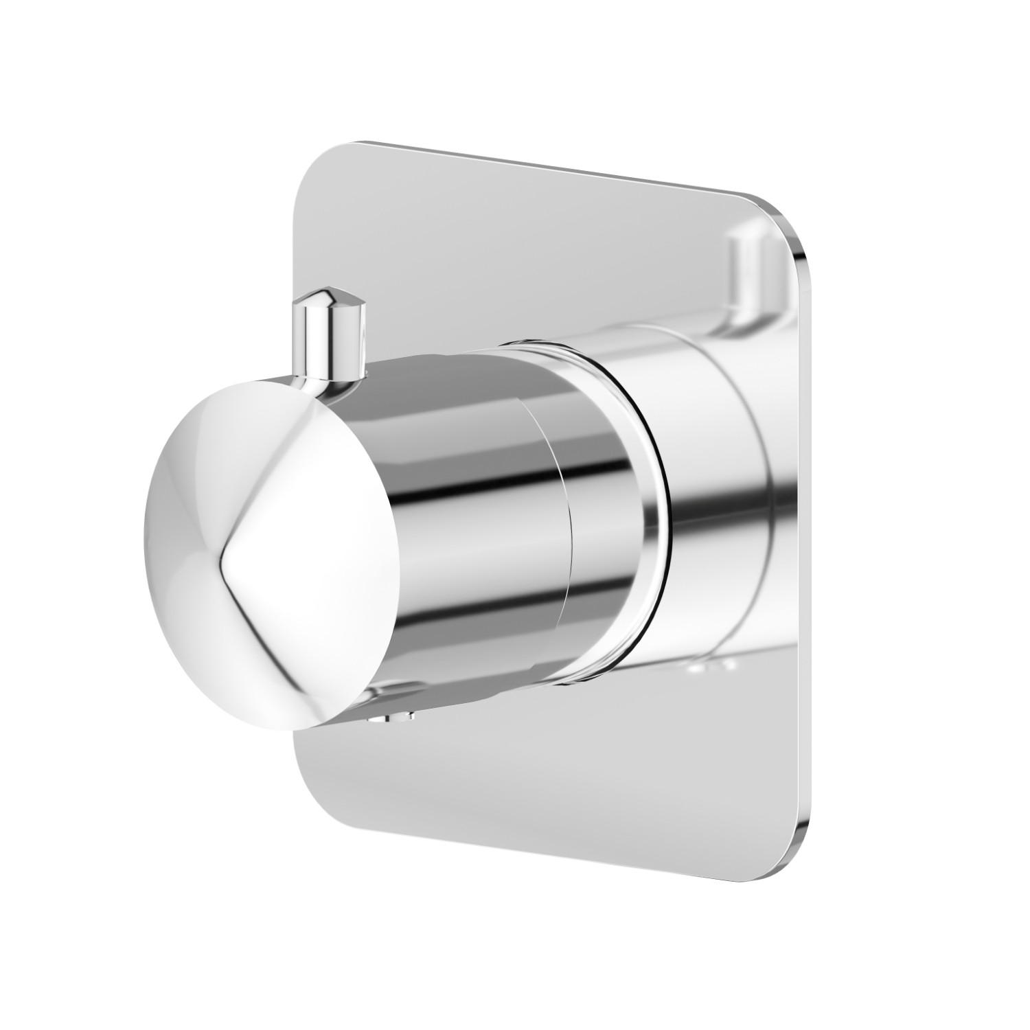 Stop valve. External part - finish Chrome