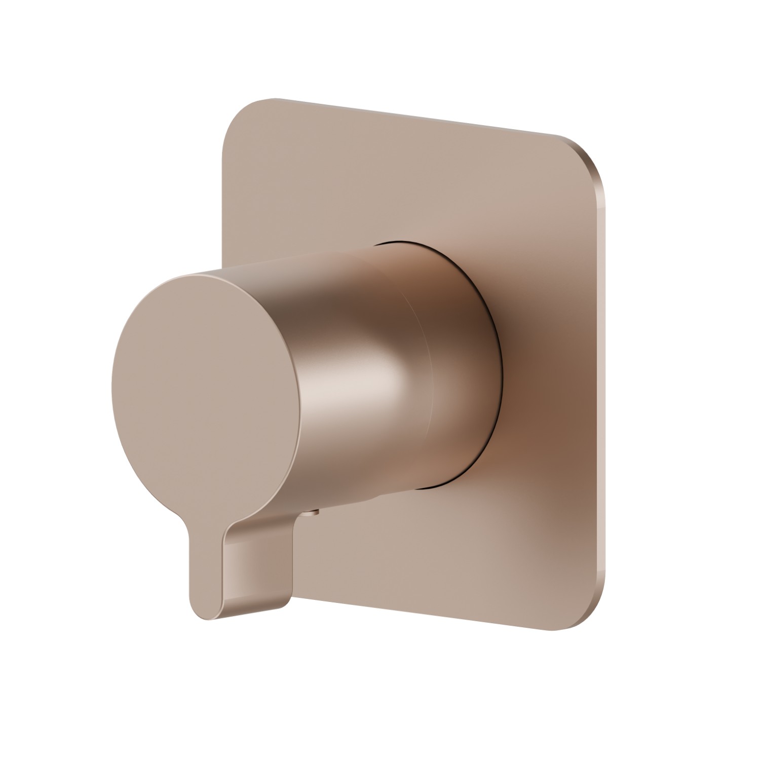 Stop valve. External part - finish Copper Satin