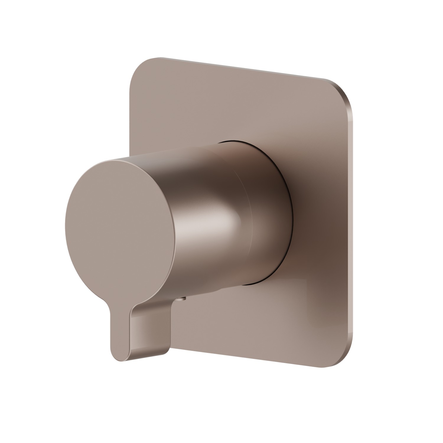 Stop valve. External part - finish Copper Glossy