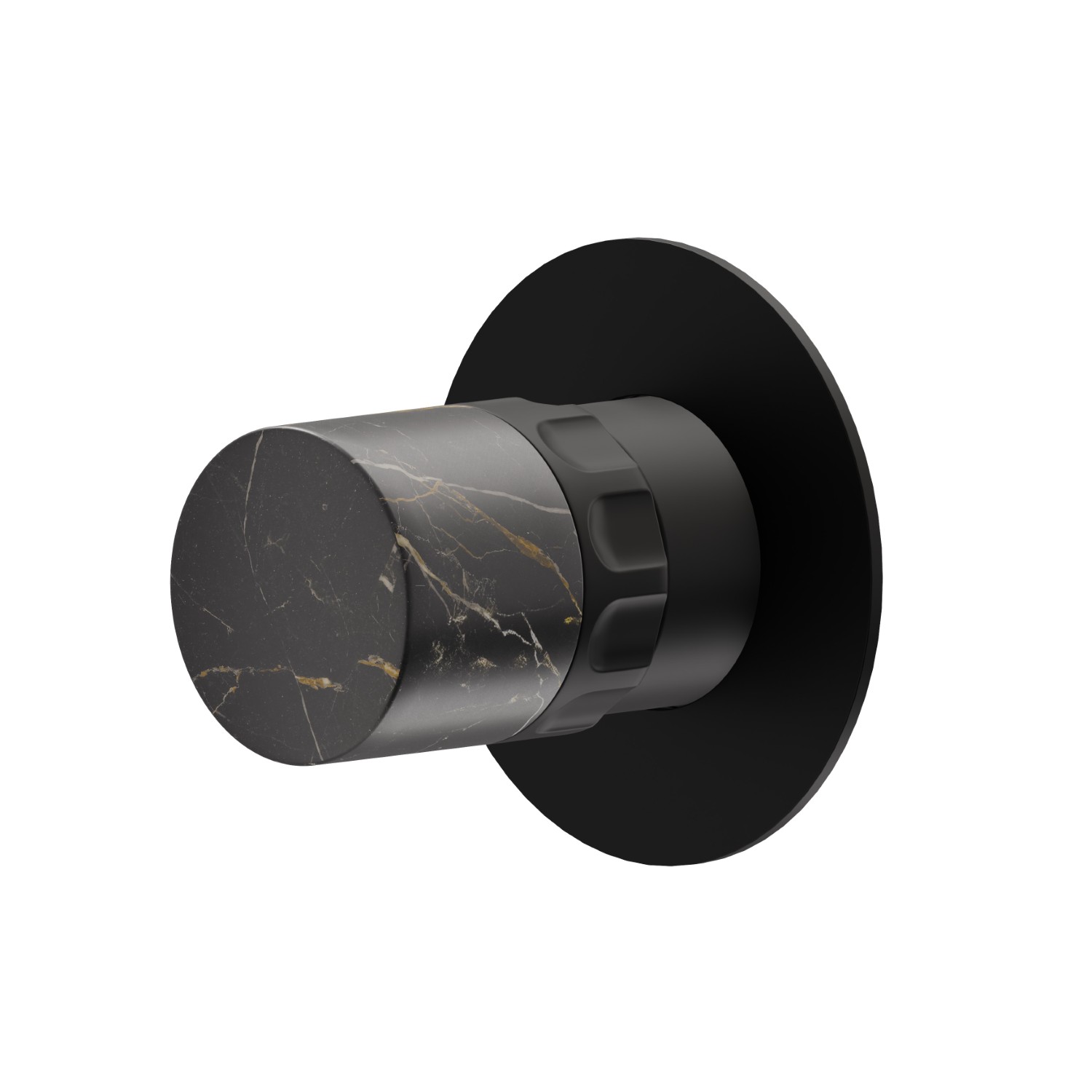 Stop valve. External part - finish Matt Black