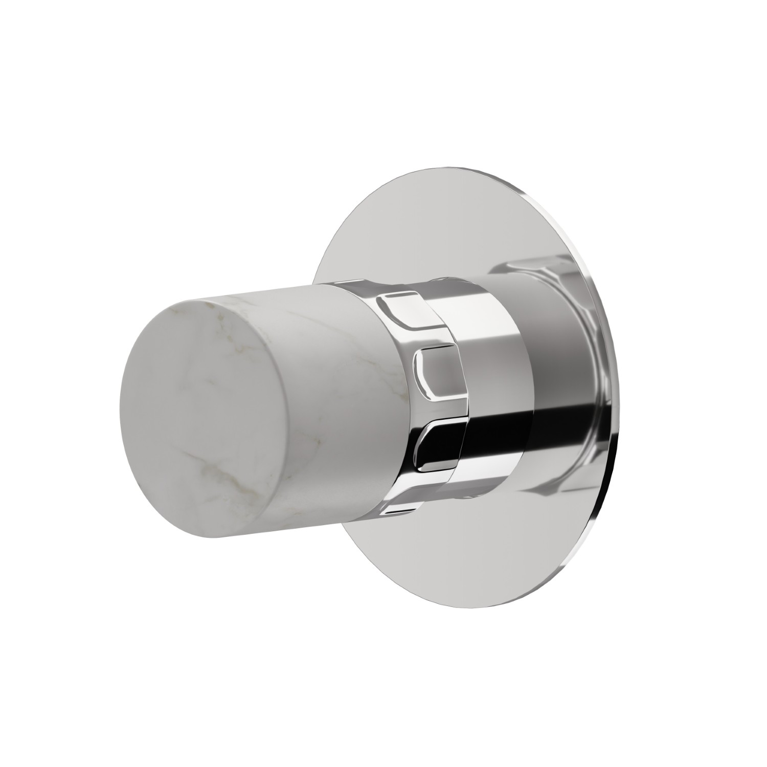 Diverter. External part - finish Chrome