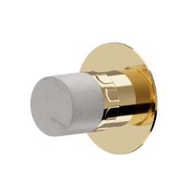 Diverter. External part - finish PVD Glossy Gold