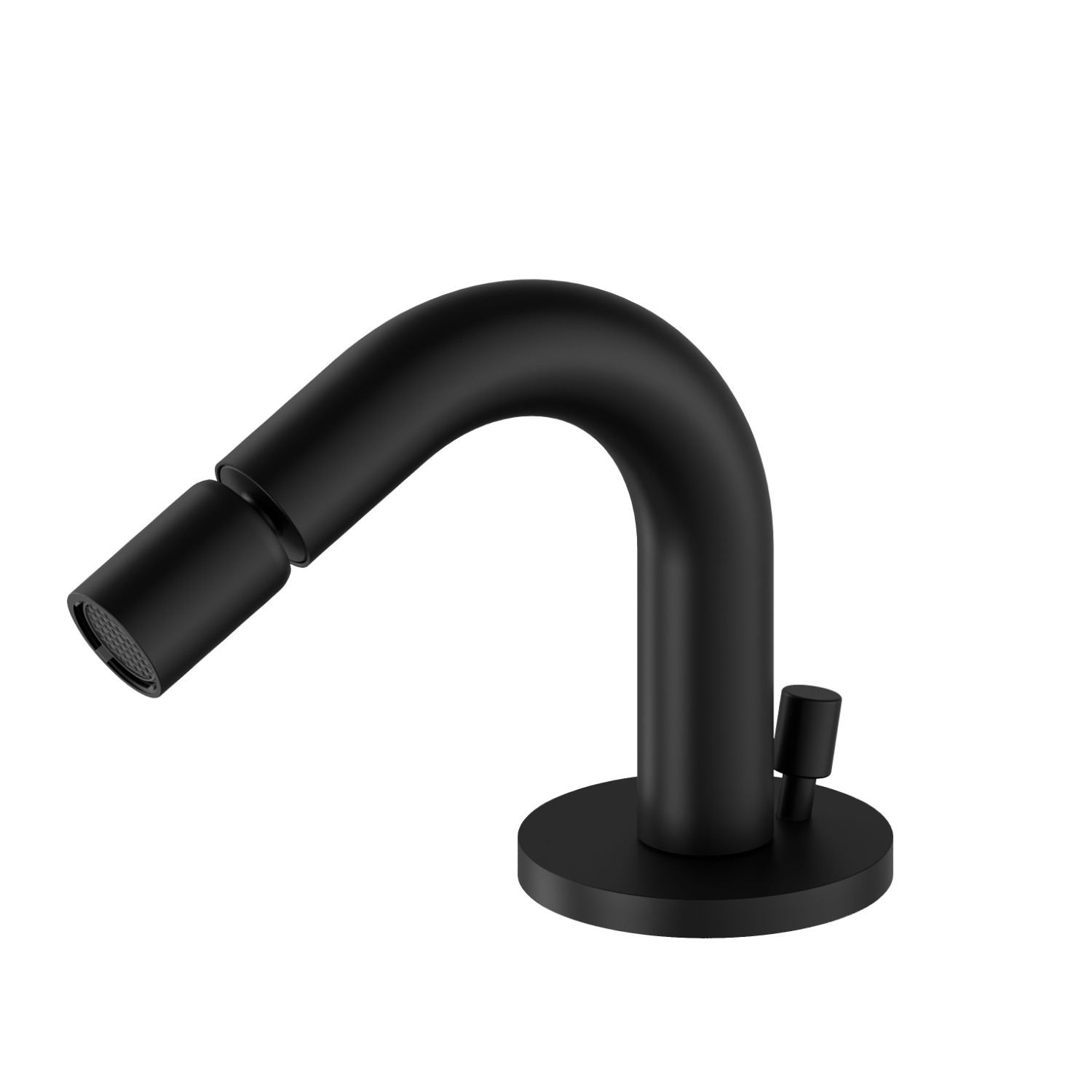 Bidet spout - finish Matt Black
