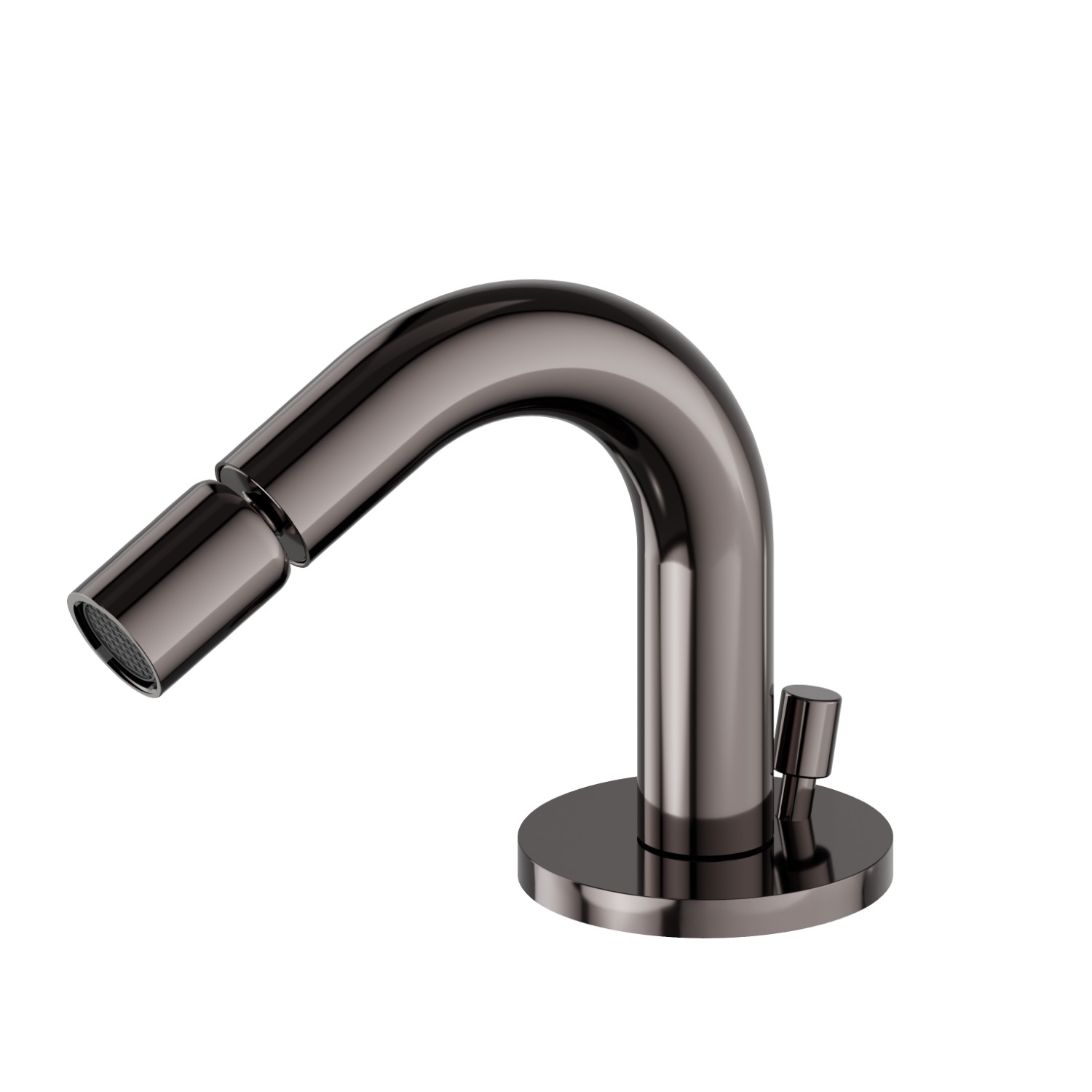 Bocca bidet - finitura PVD Gun Metal