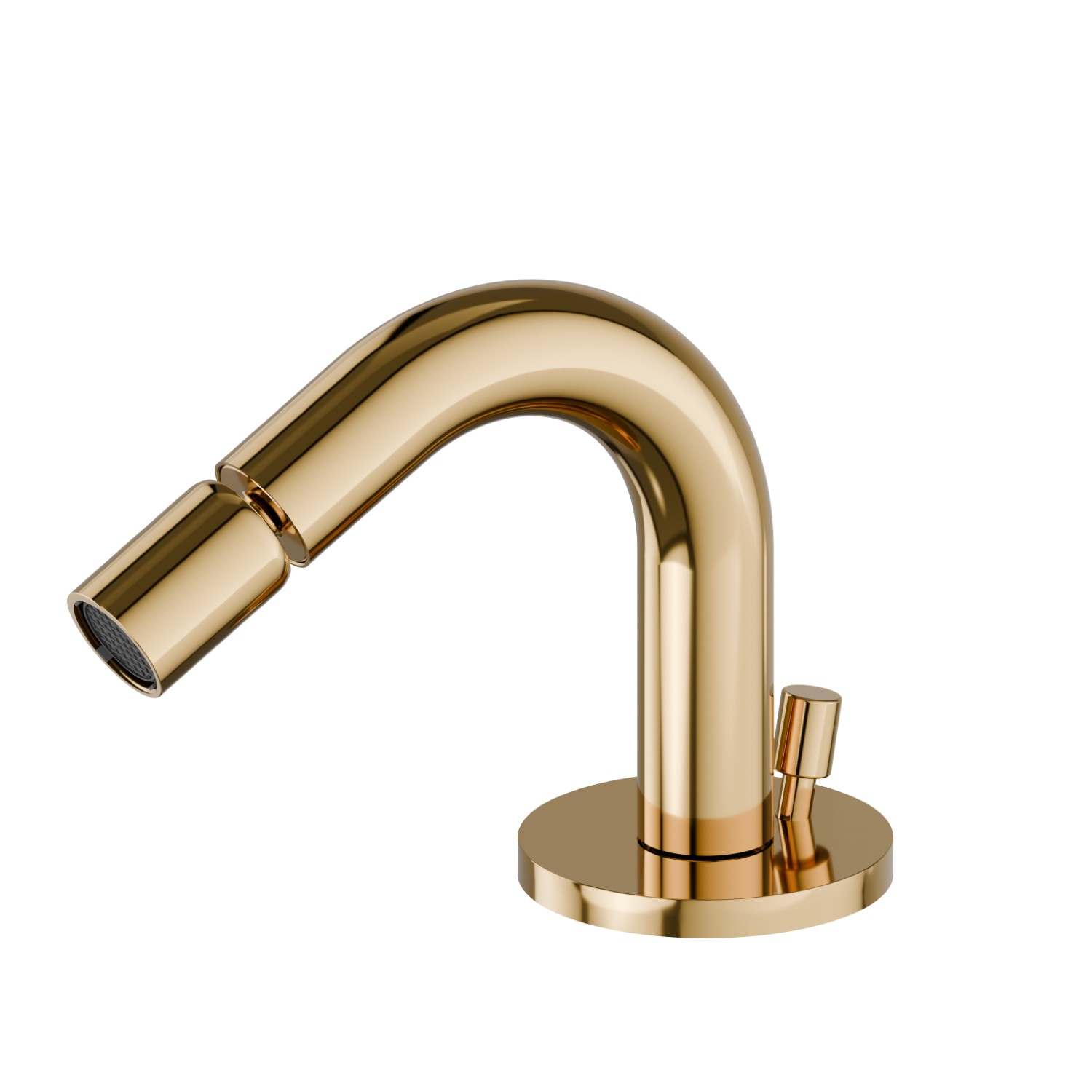 Bidet spout - finish PVD Glossy Gold