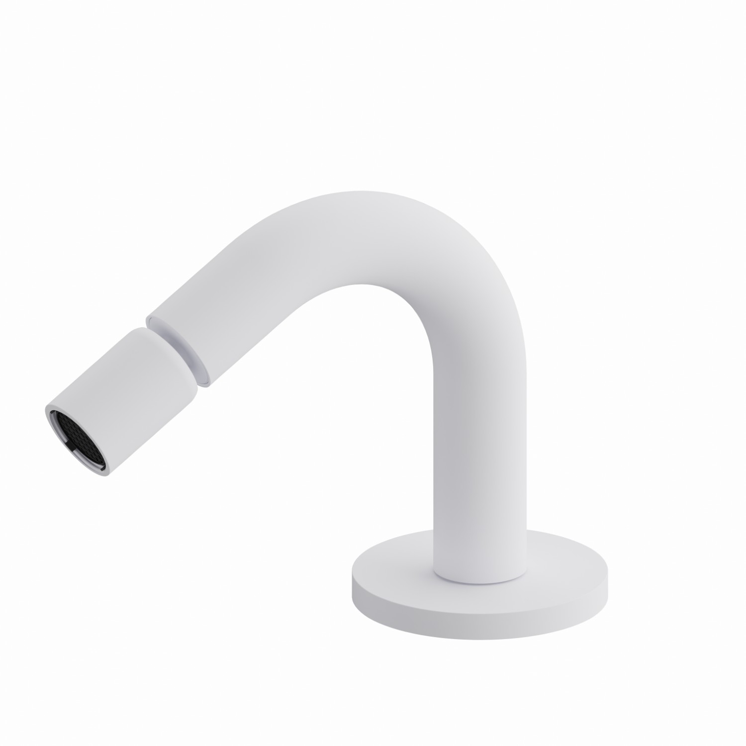 Bidet spout - finish Matt White