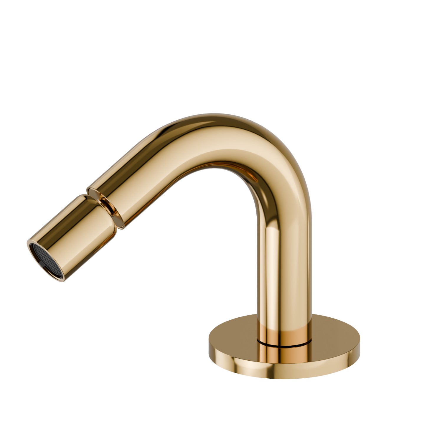 Bidet spout - finish PVD Glossy Gold