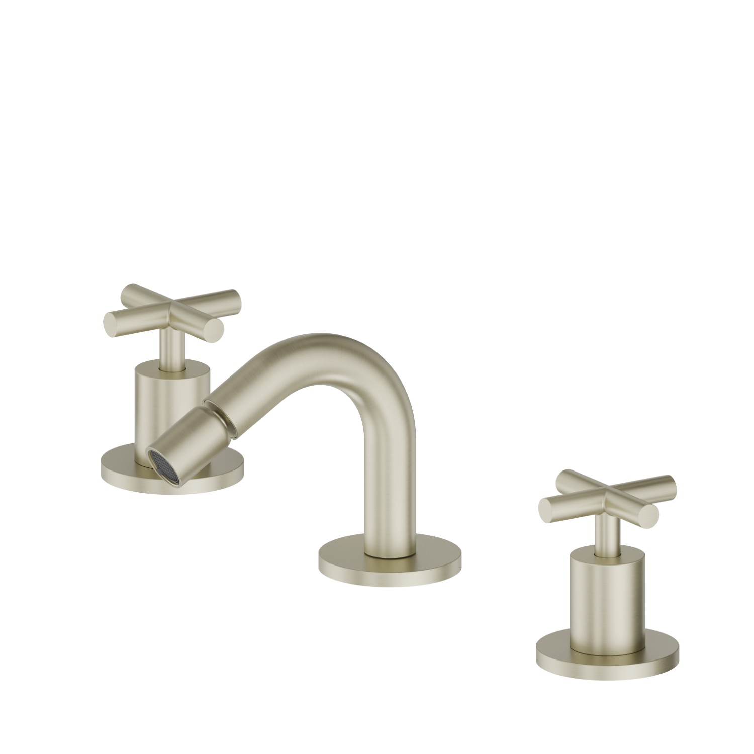 3-hole bidet group - finish PVD Brushed Pale Gold