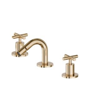 3-hole bidet group - finish PVD Glossy Gold