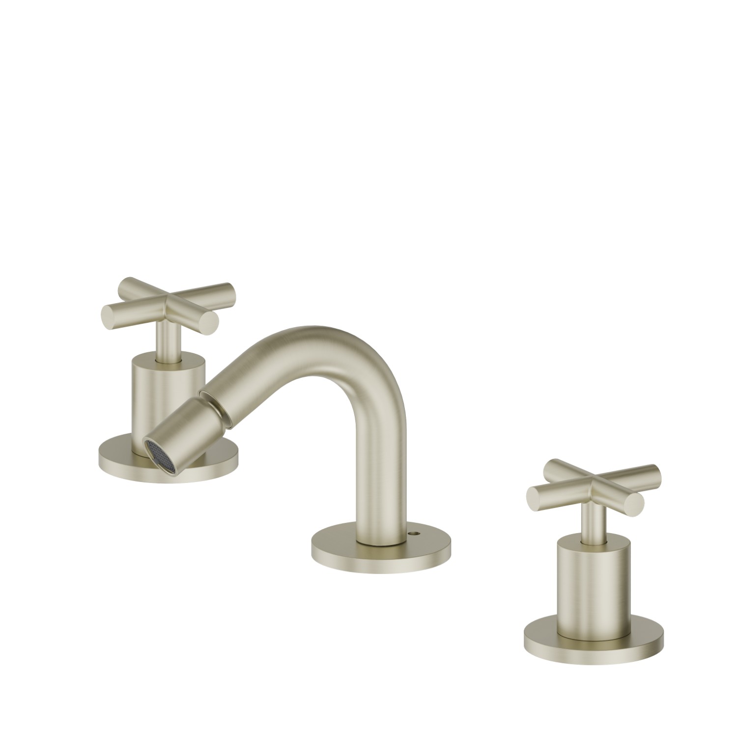 3-hole bidet group - finish PVD Brushed Pale Gold