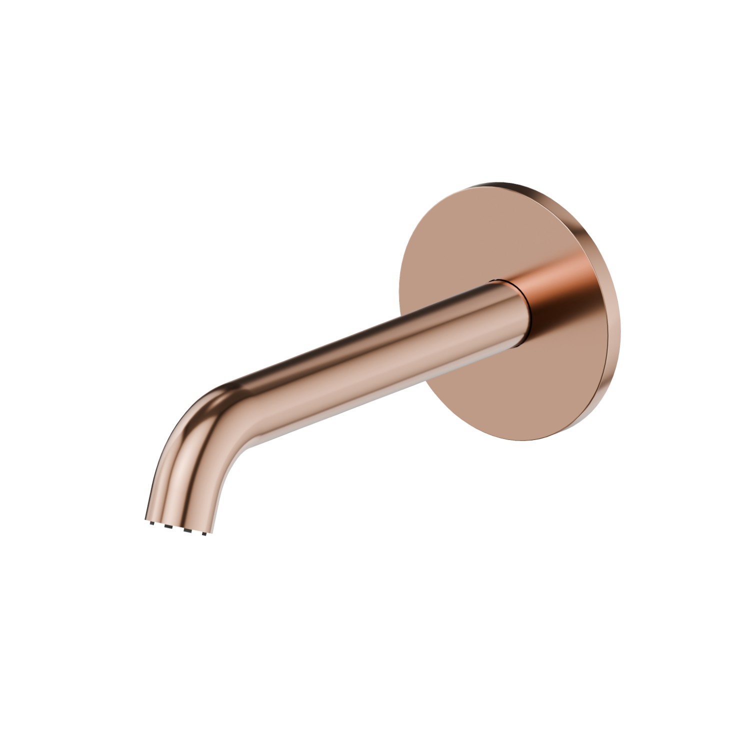 Wall spout for basin group with 1/2” connection - finish PVD Copper Bronze