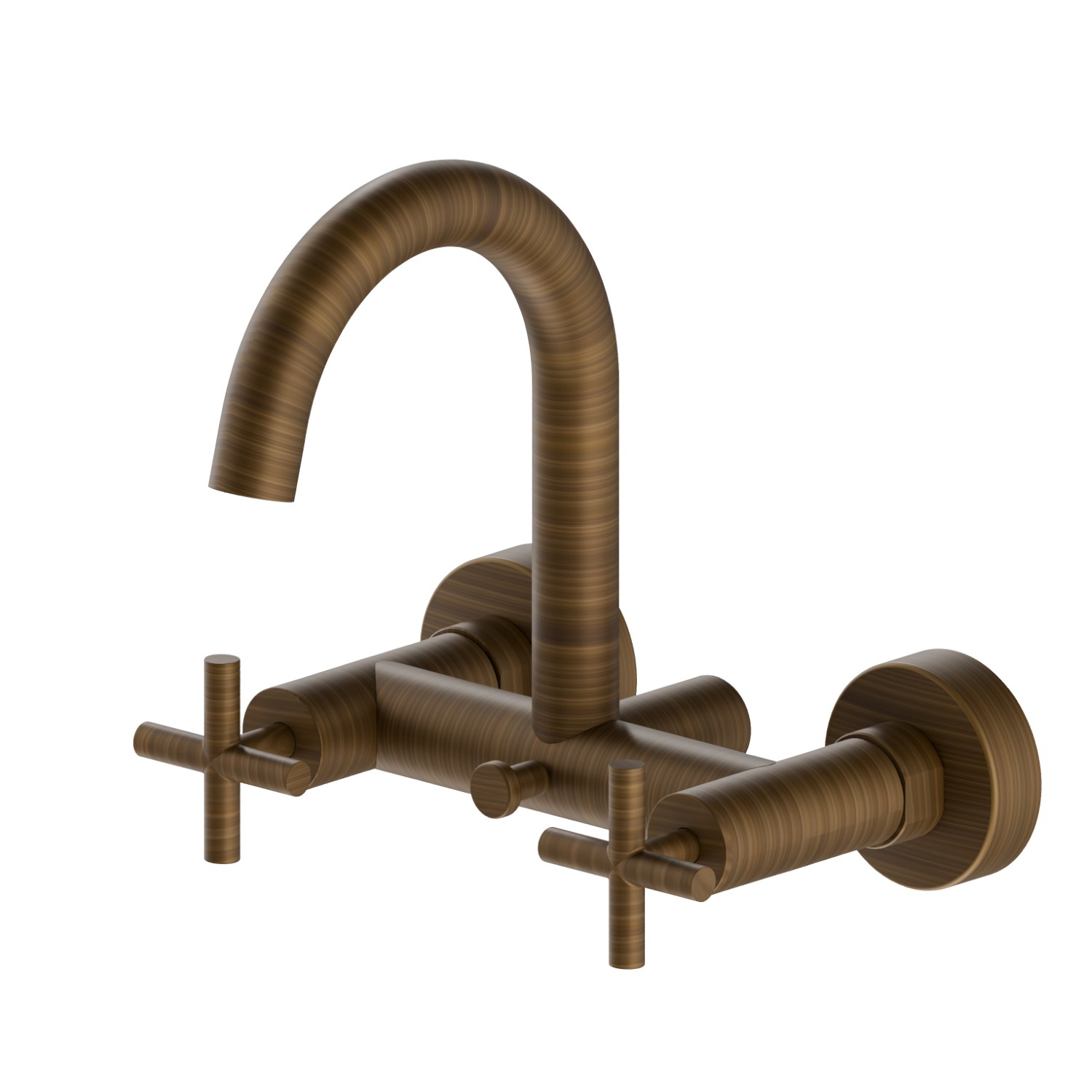 Complete bath group  - finish Groove Bronze