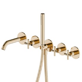 Fitted bath group - finish PVD Glossy Gold