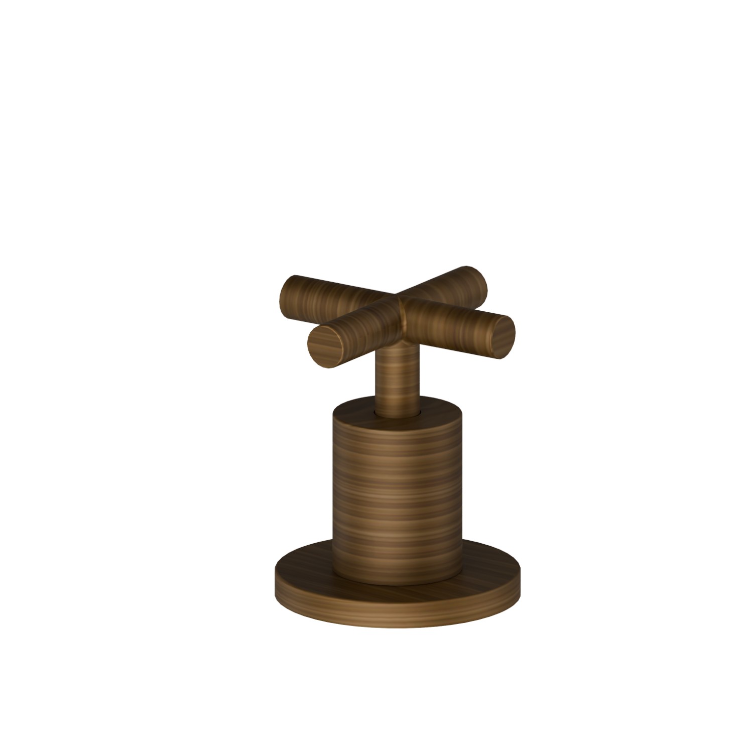 Diverter for deck-mounted set - finish Groove Bronze