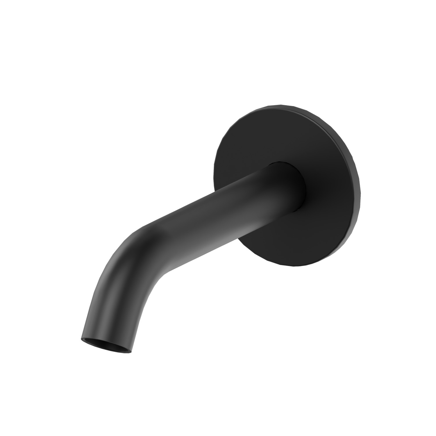 Wall spout for bath group with 3/4” connection - finish Matt Black