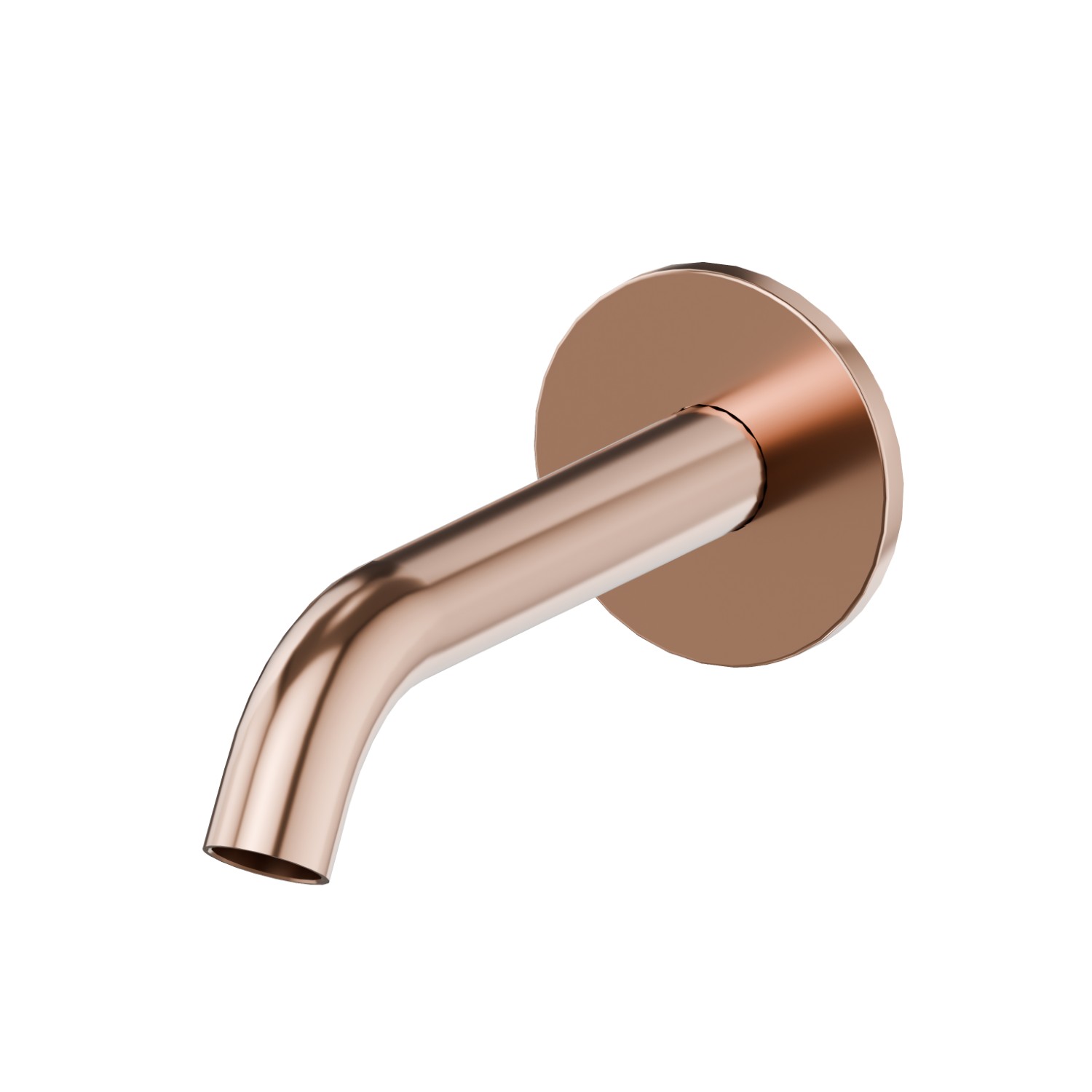 Wall spout for bath group with 3/4” connection - finish PVD Copper Bronze