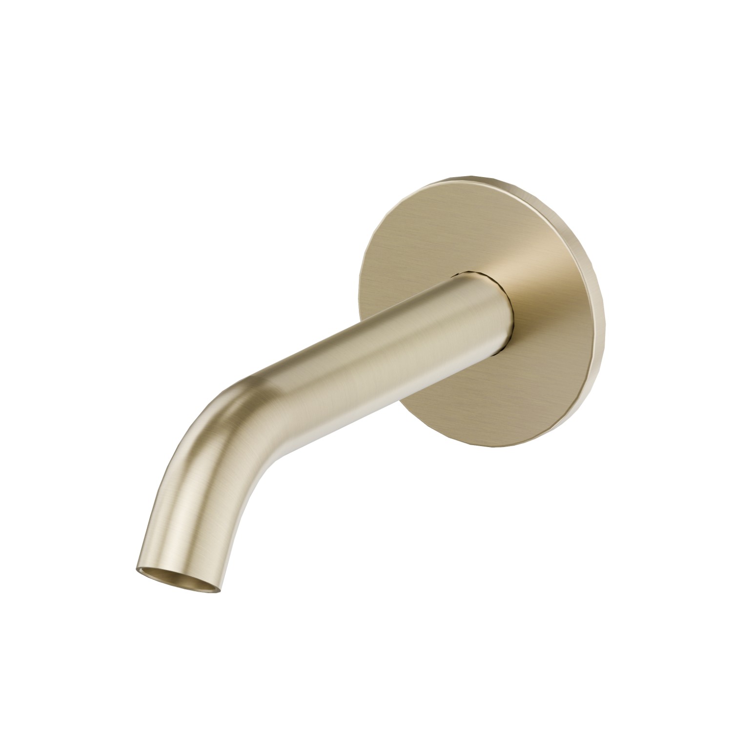 Wall spout for bath group with 3/4” connection - finish PVD Brushed Pale Gold