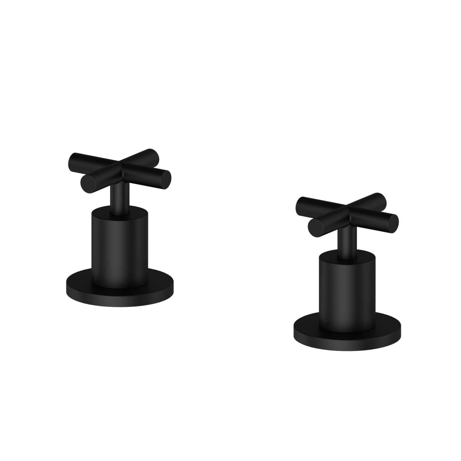 Mitigeurs pour bord de baignoire - finition Matt Black