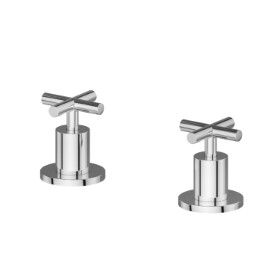 Deck-mounted mixer - finish Chrome