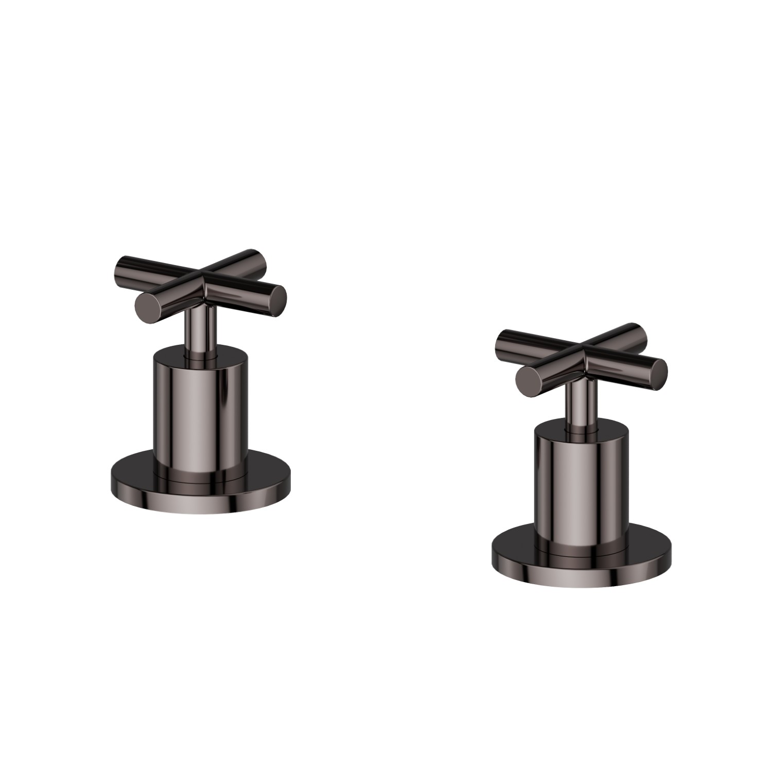 Mischer für Wannenrand - oberfläche PVD Gun Metal